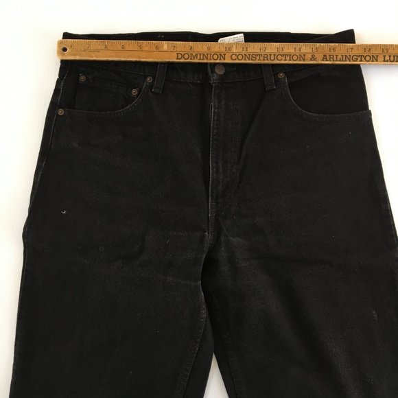 Levi's 550 Vintage Canada Made Black Jeans *36X32 - Picture 9 of 11